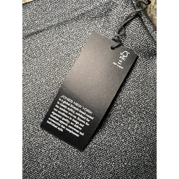 Jones New York - Gray Wide Leg Stretch Pants - New with Tags! - Picture 12 of 14